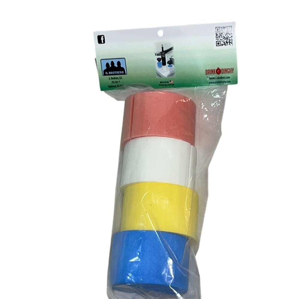 Stem Hugger Floating Drink Holders Set of 4 – Boat or Pool Cup Holders NEW - Picture 3 of 5